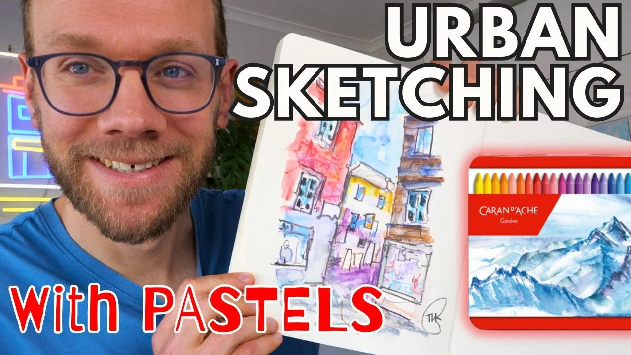 آموزش طراحی شهری با پاستل - رویکردی اکتشافی
