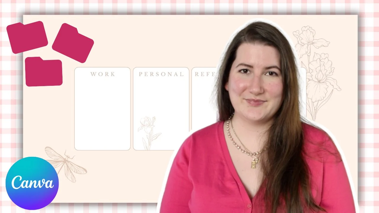 آموزش طراحی سازمان‌دهنده دسکتاپ و آیکون در کانوا
