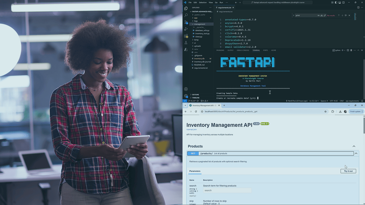 آموزش FastAPI: مدیریت پیشرفته درخواست‌ها و میدل‌ورها