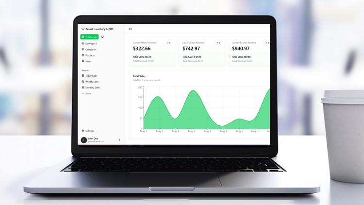 آموزش ساخت سیستم ERP با Next.js 16، Strapi 5 و ShadCN UI