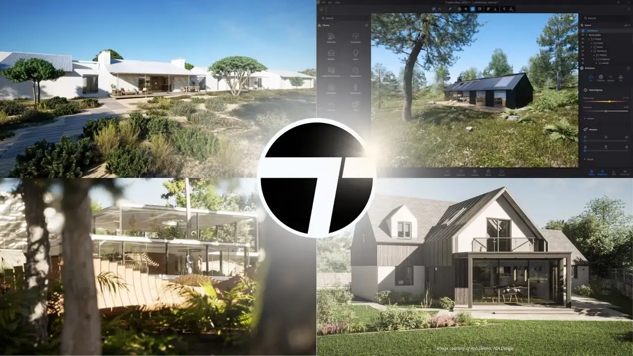 آموزش ترندرینگ و رندرینگ معماری توئین‌موشن
