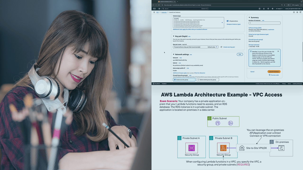 آموزش دوره جامع AWS Certified Solutions Architect - Associate (SAA-C03): مقیاس‌پذیری و معماری‌های مجزا (Decoupling)