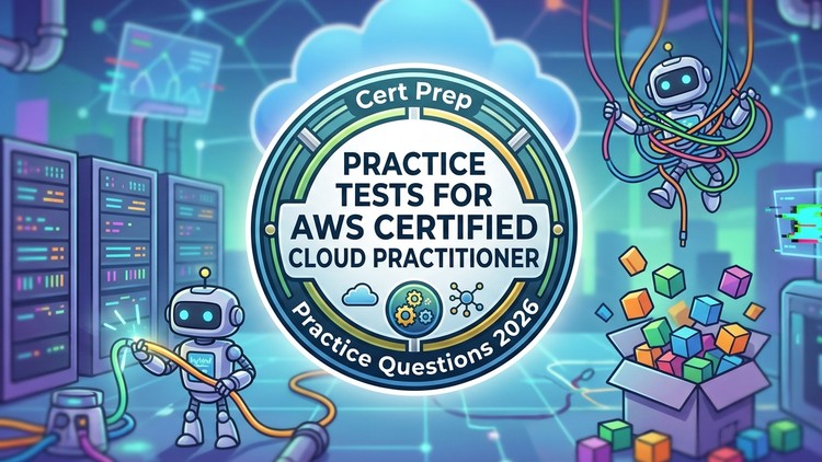 ۶ آزمون جامع تمرینی برای مدرک AWS Certified Cloud Practitioner