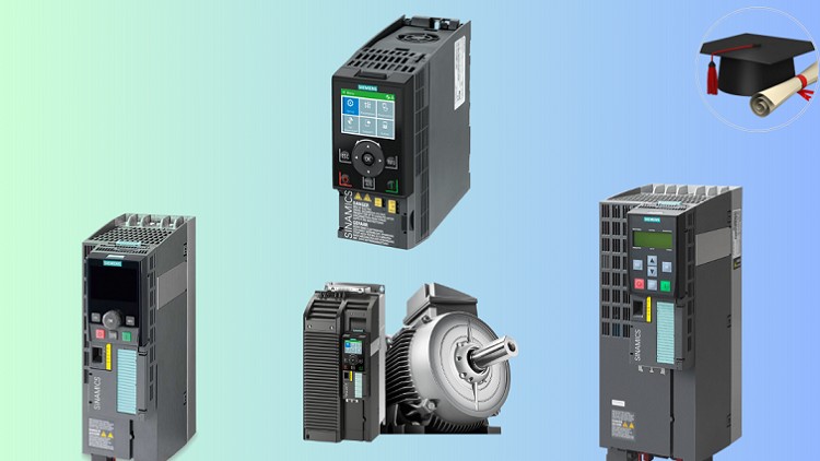 آموزش جامع درایو فرکانس متغیر (VFD) زیمنس مدل G120 و G120C