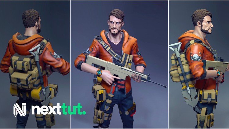 آموزش راهنمای مبتدی ساخت شخصیت استایلایز شده برای بازی‌های ویدئویی
