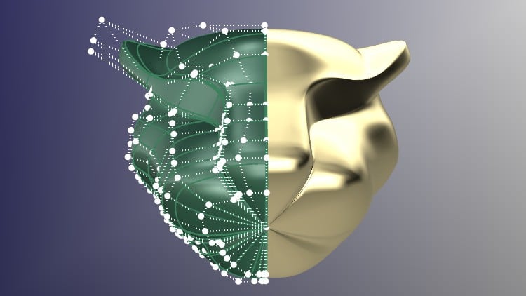 آموزش مدل‌سازی پیشرفته سطوح در ماتریکس‌گلد / راینو سه‌بعدی
