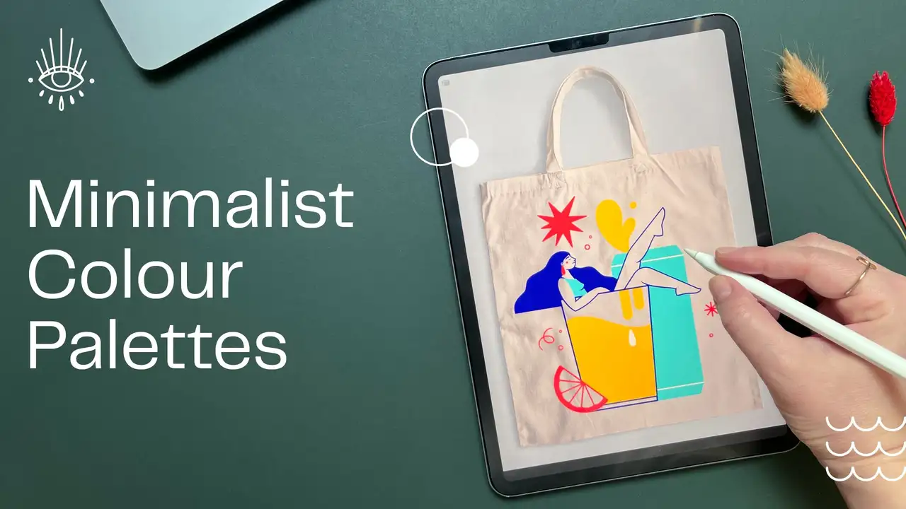 آموزش پالت‌های رنگی مینیمال: خلق تصاویر برند چشم‌نواز در پروکرییت

