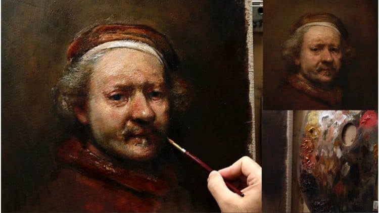 آموزش تکنیک های نقاشی رنگ روغن؛ رامبراند

