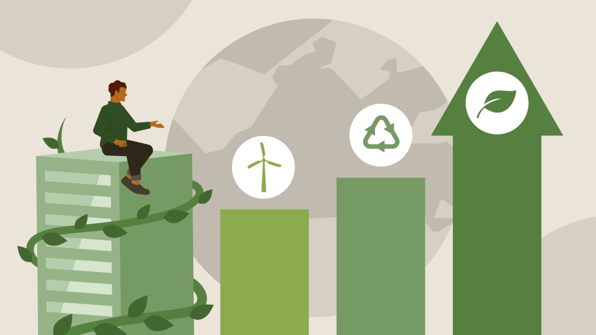 آموزش ارزش تجاری عمل در مورد آب و هوا و پایداری