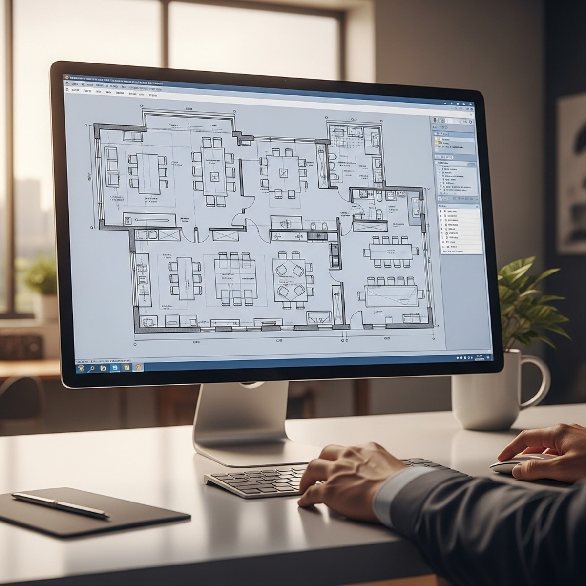 آموزش تسلط بر طراحی چیدمان دفاتر اداری با اتوکد (AutoCAD)