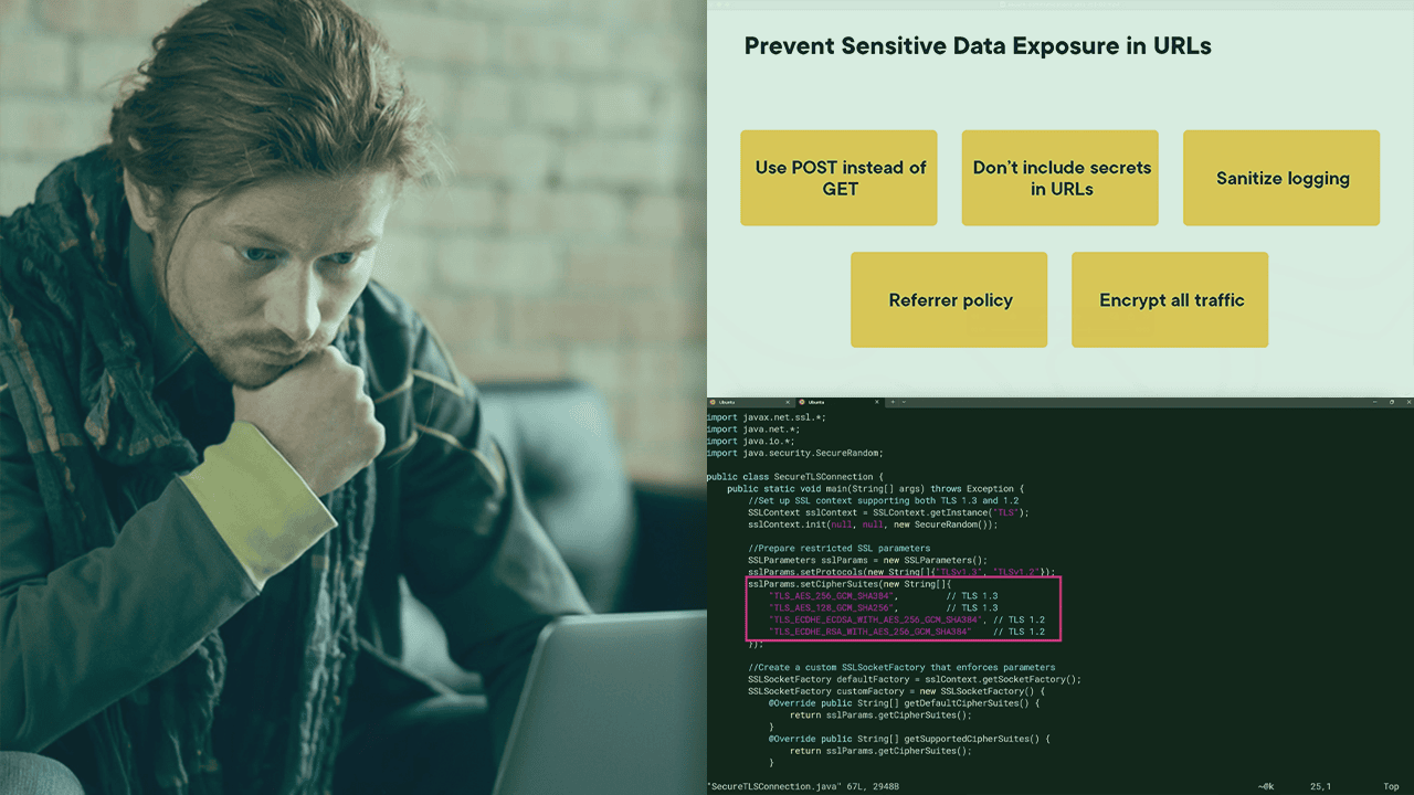 آموزش ارتباطات امن برای برنامه‌های جاوا