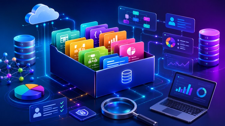 ابزارهای کاتالوگ داده (Data Catalog): آزمون‌های جامع تمرینی
