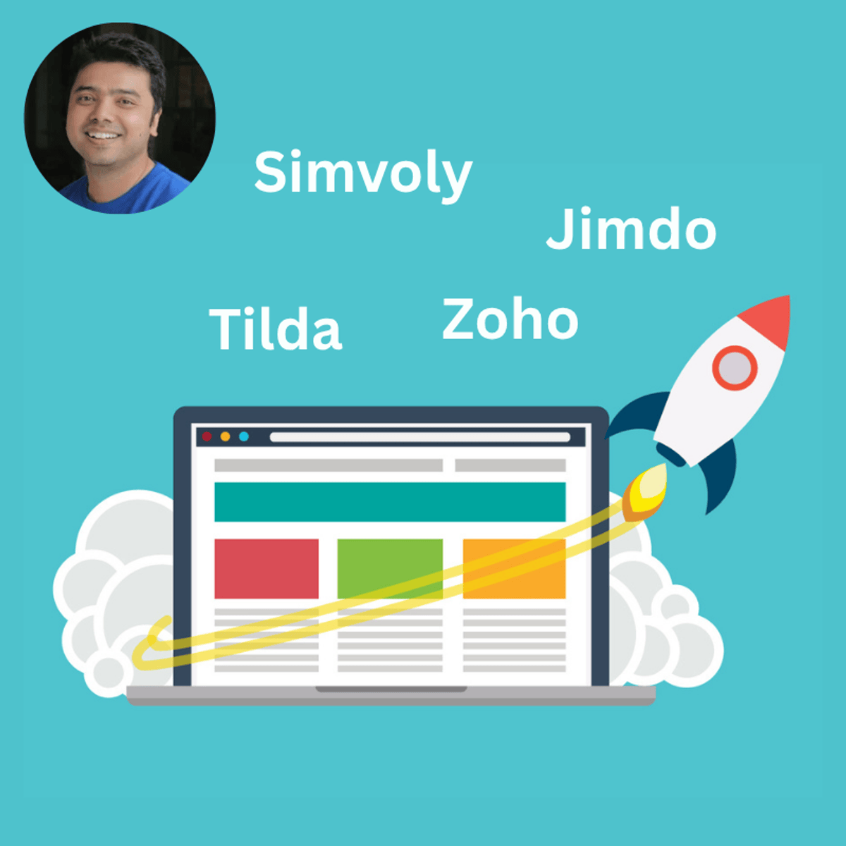 آموزش طراحی پیشرفته وب‌سایت با Simvoly، Tilda، Jimdo و Zoho