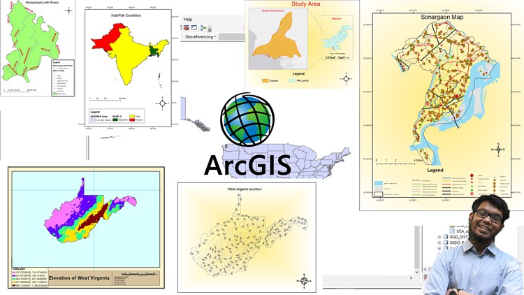آموزش ArcGIS: از مبتدی تا حرفه‌ای

