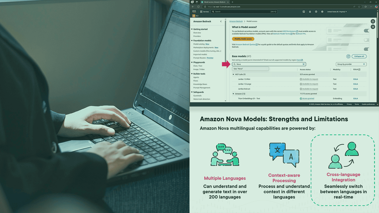 آموزش آشنایی با مدل‌های Amazon Nova