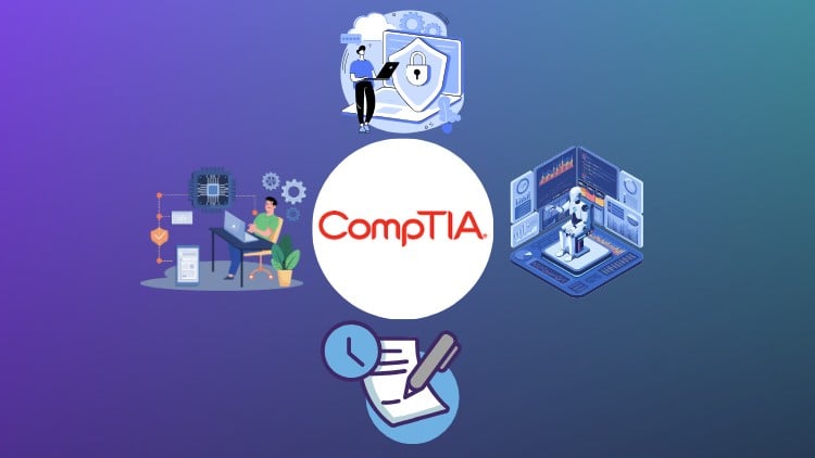 آزمون های آزمایشی CompTIA CySA+ با هوش مصنوعی (AI) سال 2025 با بیش از 500 پرسش و پاسخ

