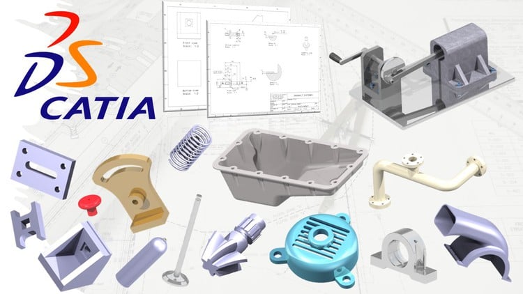 دوره آموزشی CATIA V5: از مبتدی تا پیشرفته

