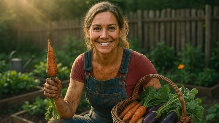 آموزش باغبانی ارگانیک حرفه‌ای و کاشت گیاهان همکار در قطعات کوچک
