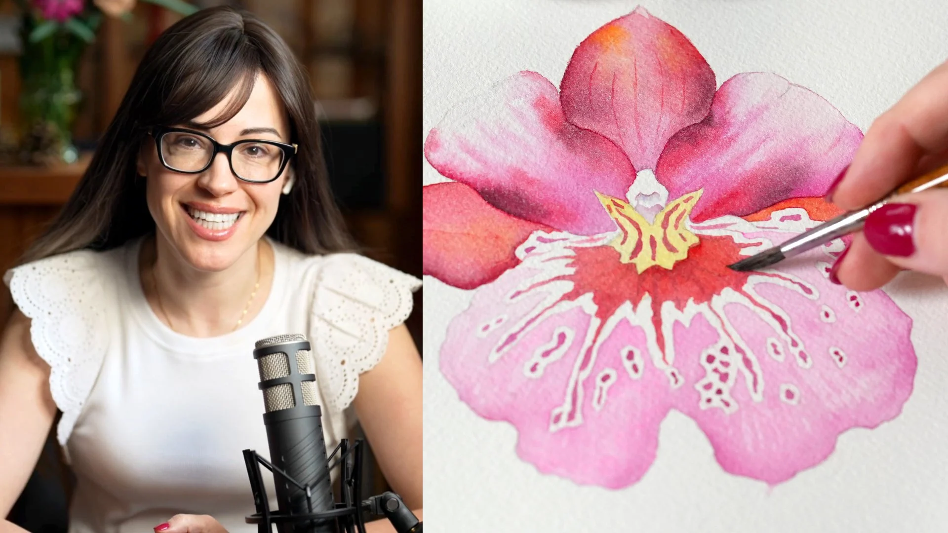 آموزش ارکیده آبرنگی: تکنیک‌های نقاشی از مبتدی تا پیشرفته

