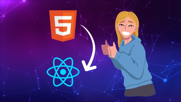 آموزش تبدیل الگوی HTML به React: پروژه کامل هدایت شده