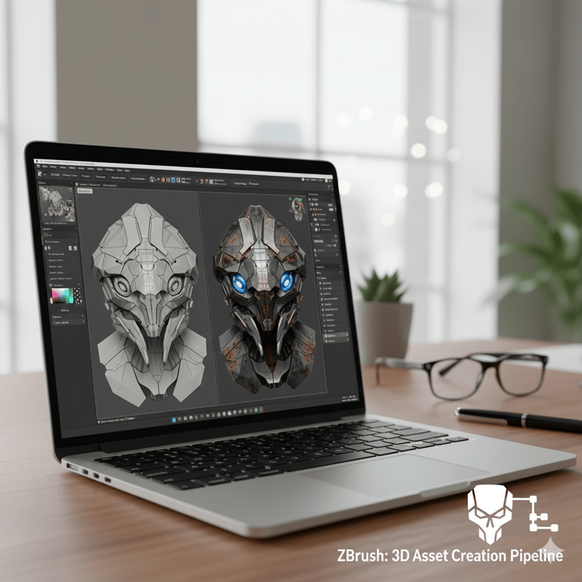 آموزش ZBrush ZModeler: طراحی، ساخت و رندر مدل‌های سه‌بعدی