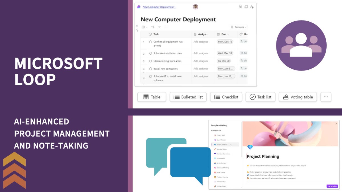 آموزش Microsoft Loop: مدیریت پروژه پیشرفته و یادداشت برداری