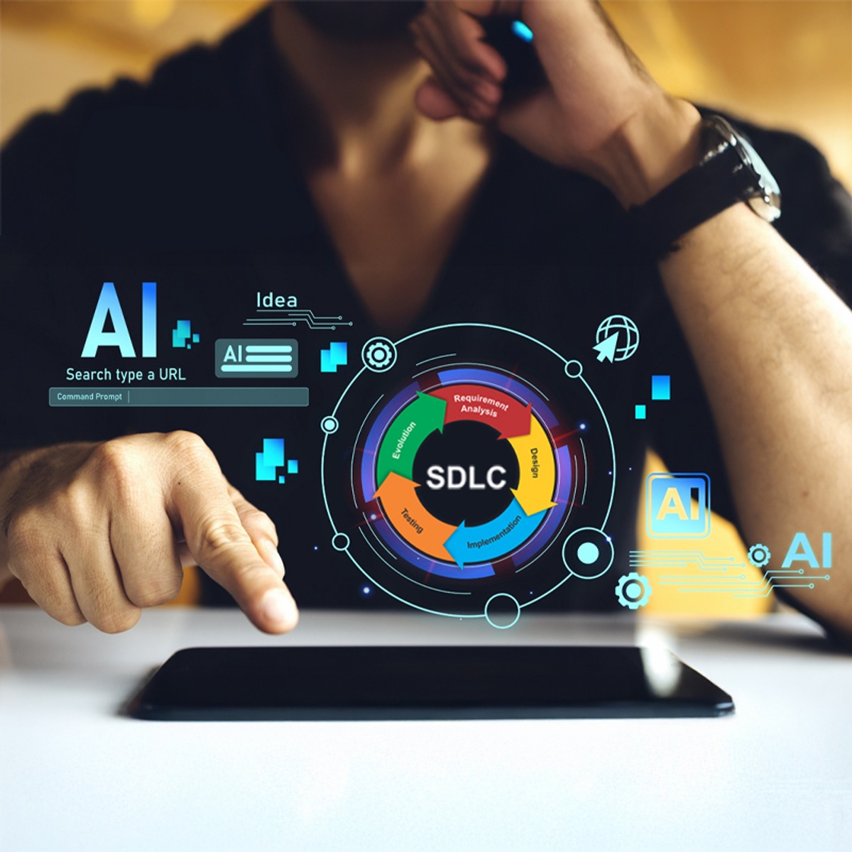 آموزش مبانی هوش مصنوعی مولد (Generative AI) در چرخه حیات توسعه نرم‌افزار (SDLC)
