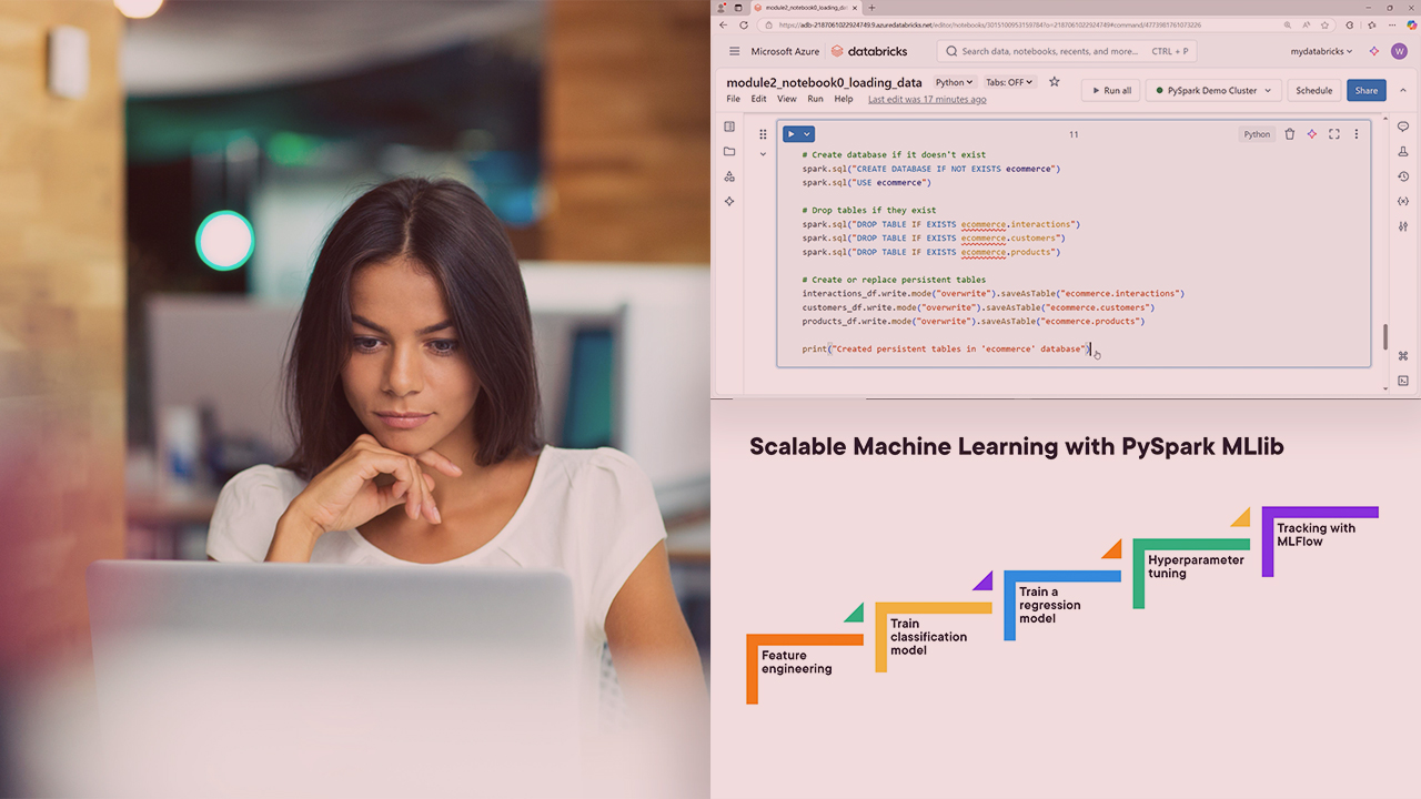 آموزش یادگیری ماشین مقیاس‌پذیر با PySpark MLlib