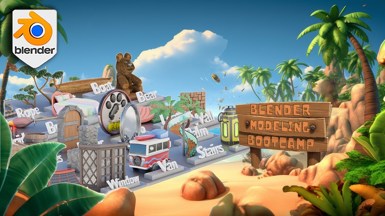 آموزش بوت‌کمپ مقدماتی بلندر
