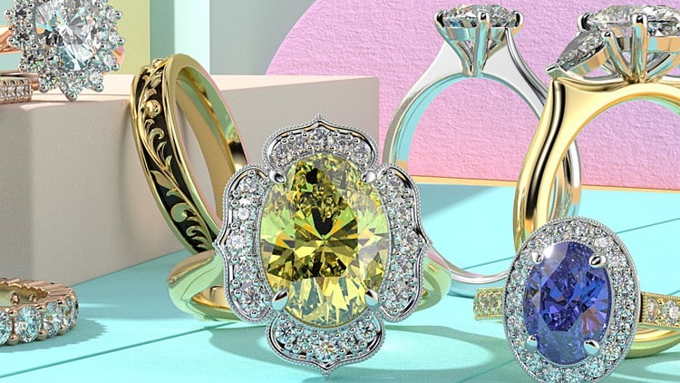 آموزش راهنمای جامع طراحی CAD جواهرات با راینو 3D
