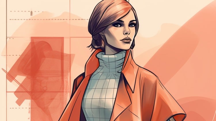 آموزش طراحی لباس با ادوبی ایلوستریتور: دوره آکادمی حرفه‌ای
