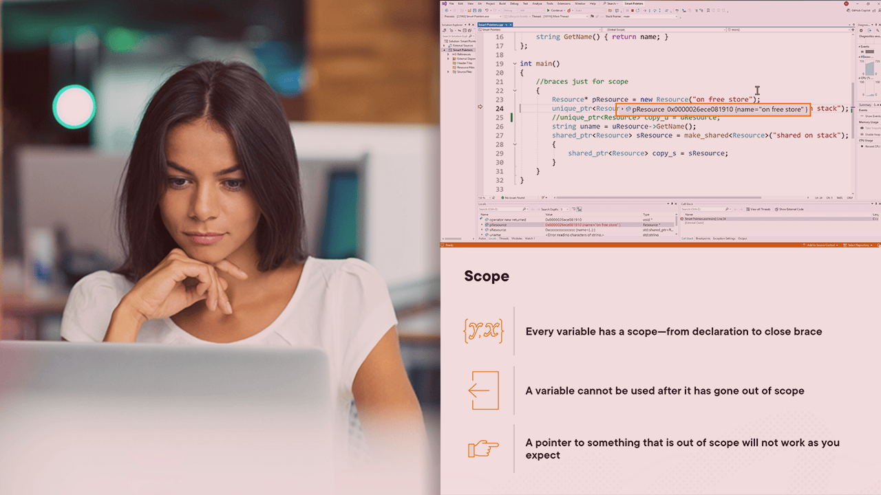 آموزش مبانی C++: مدیریت حافظه