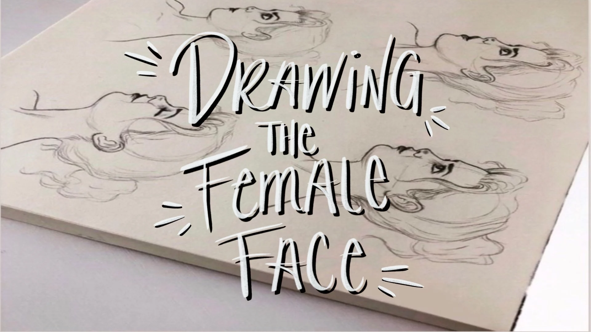 آموزش کشیدن چهره زن در ۵ مرحله
