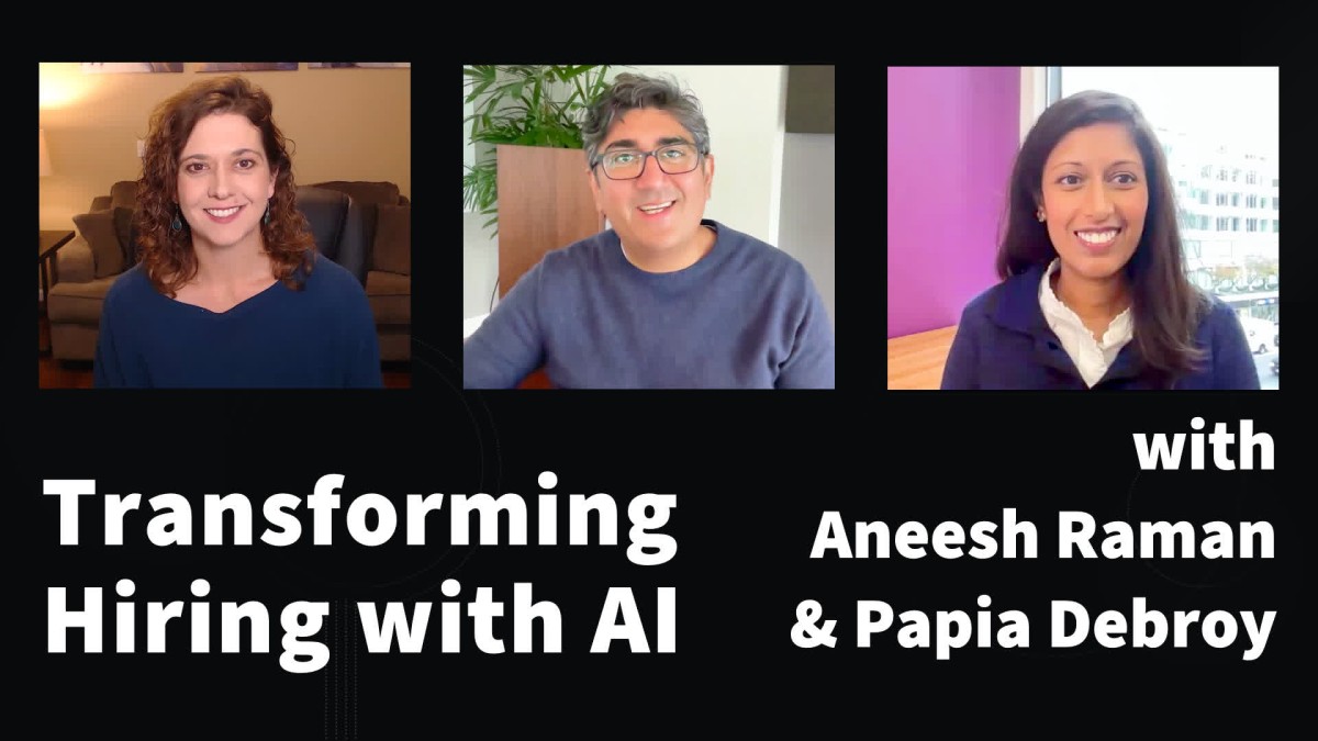 آموزش چگونه هوش مصنوعی در استخدام می تواند فرصت های اقتصادی را با آنیش رامان و پاپیا دبروی گسترش دهد؟