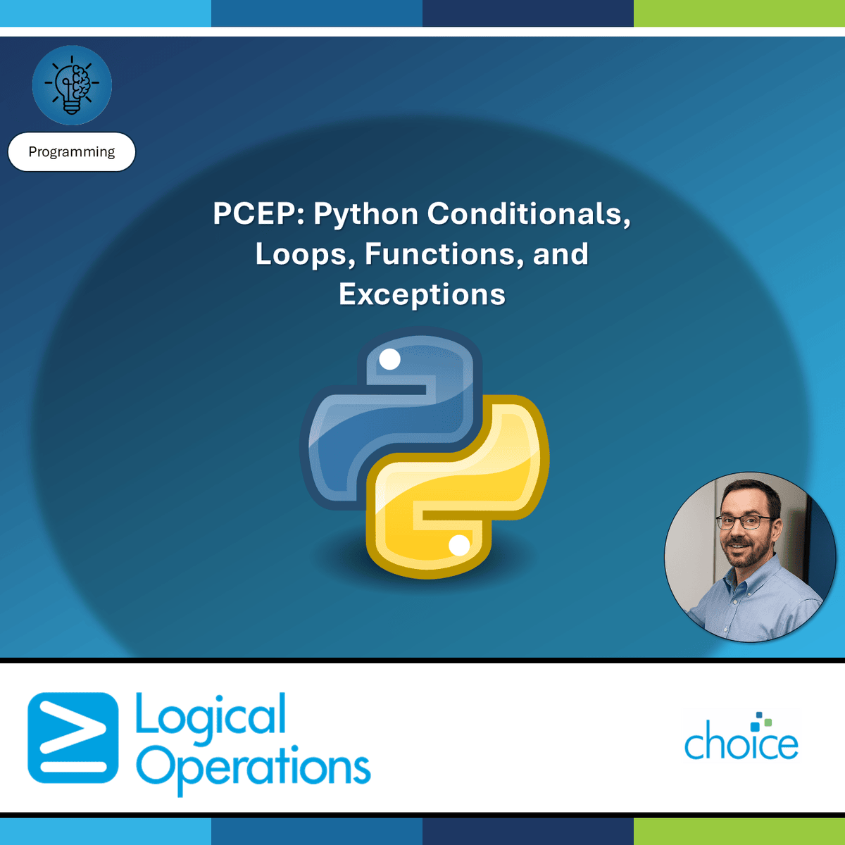 آموزش PCEP: شرط‌ها، حلقه‌ها، توابع و استثناها در پایتون