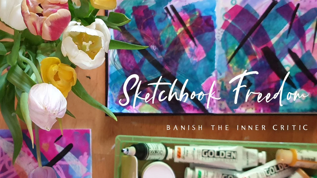 آموزش آزادی در طراحی با تکنیک‌های ترکیبی: خاموش کردن منتقد درونی

