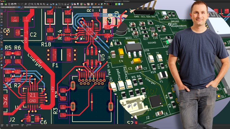 آموزش پیشرفته طراحی PCB با KiCad 9
