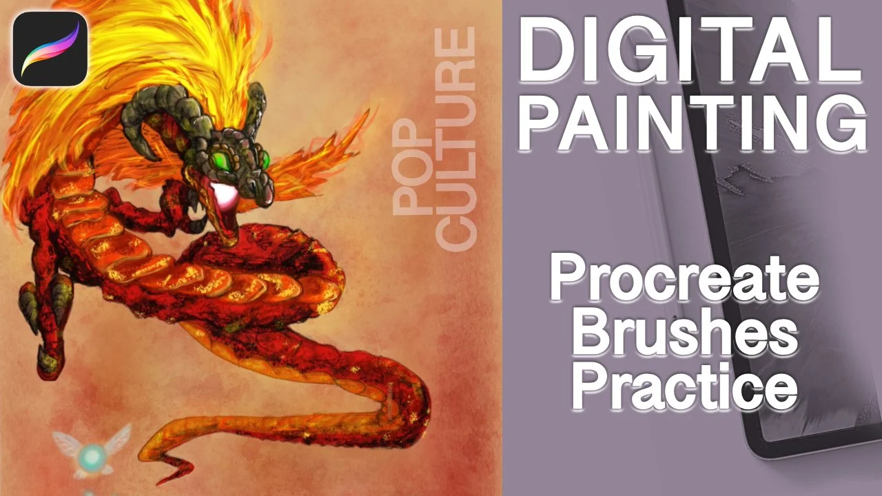 نقاشی دیجیتال در پروکرییت: آموزش آسان رنگ آمیزی آثار هنری سنتی

