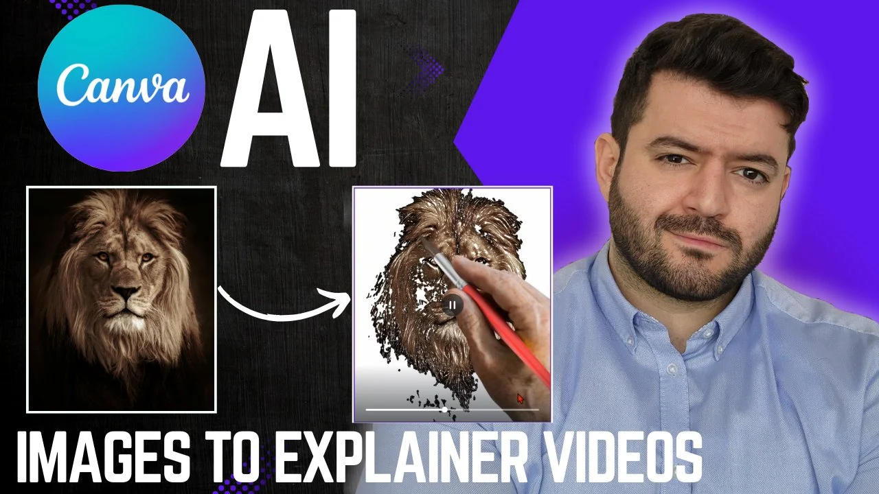 آموزش هوش مصنوعی کانوا: ساخت ویدئوهای توضیحی از تصاویر (طراحی گرافیک کانوا، انیمیشن سازی کانوا، تولید ویدئو با کانوا)
