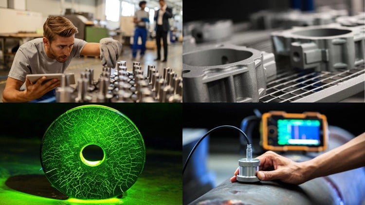 آموزش آشنایی با تست و ارزیابی غیر مخرب، NDT/NDE
