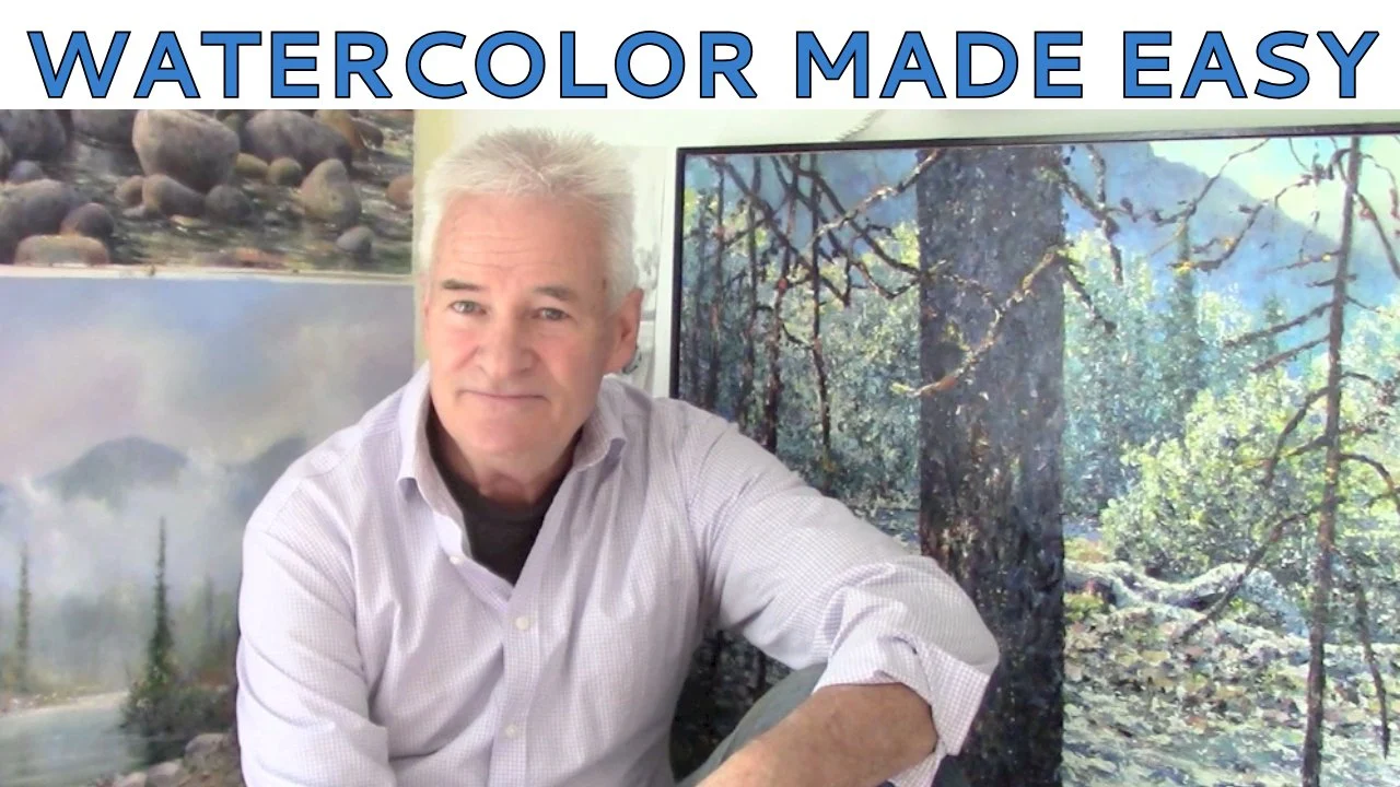 آبرنگ آسان: آموزش حرفه‌ای و تکنیک‌های نقاشی درخت

