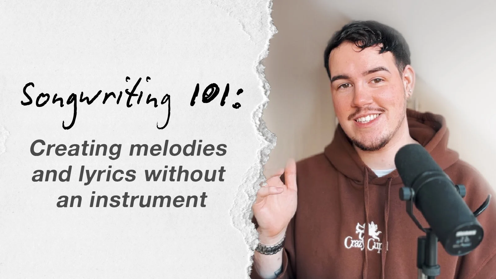 آموزش ترانه 101: ایجاد ملودی و اشعار بدون ابزار!