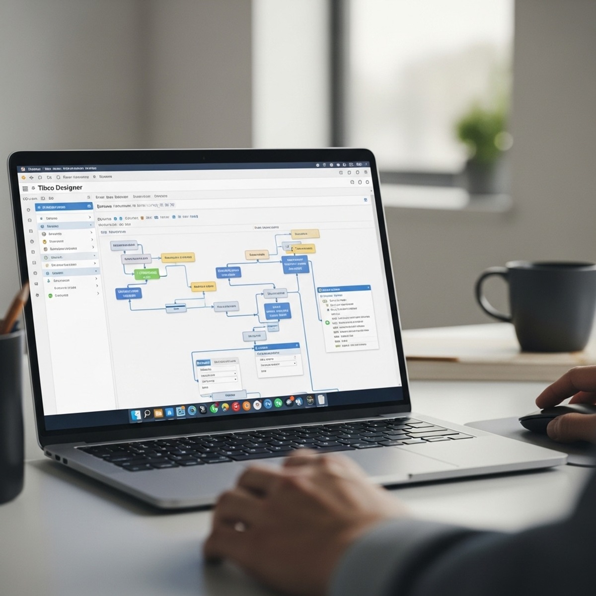 آموزش Tibco BW: طراحی، تست و یکپارچه‌سازی جریان‌های کاری (Workflows)