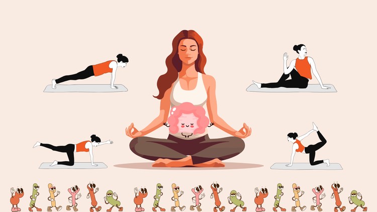 آموزش یوگا برای هماهنگی روده: بازیابی، تعادل، احیا

