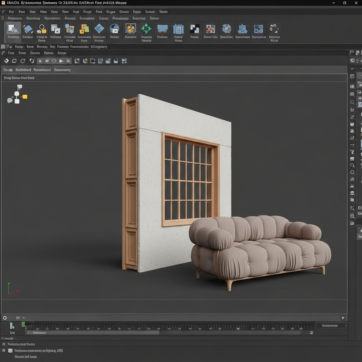 آموزش طراحی داخلی با 3ds Max: مدل‌سازی و خلق فضاها