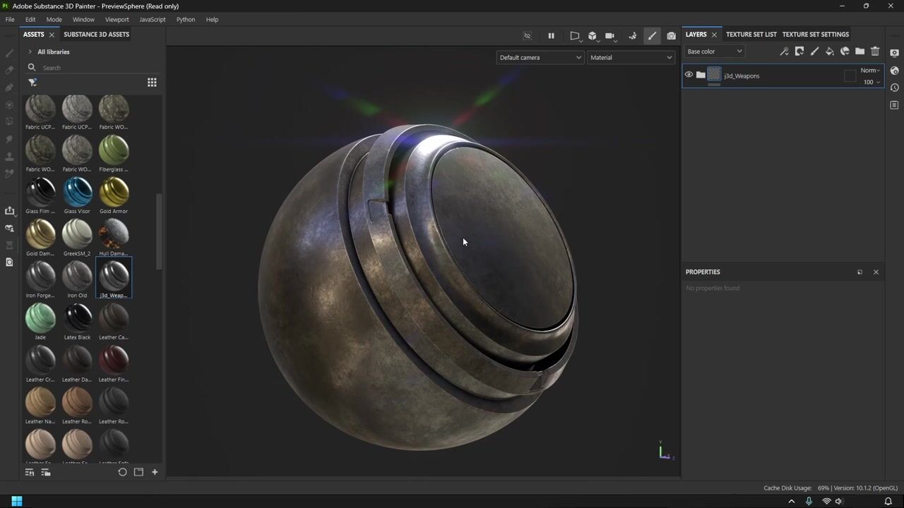 آموزش Substance Painter: نحوه ساخت Smart Material (متریال هوشمند)

