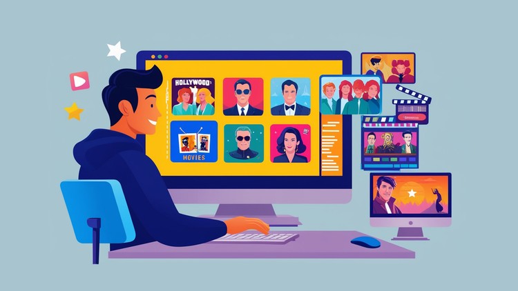 آموزش ساخت اپلیکیشن فیلم هوش مصنوعی کامل با React JS 2025

