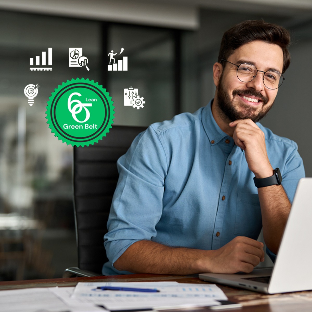 دوره جامع آموزش کمربند سبز لین سیکس سیگما (Lean Six Sigma Green Belt)