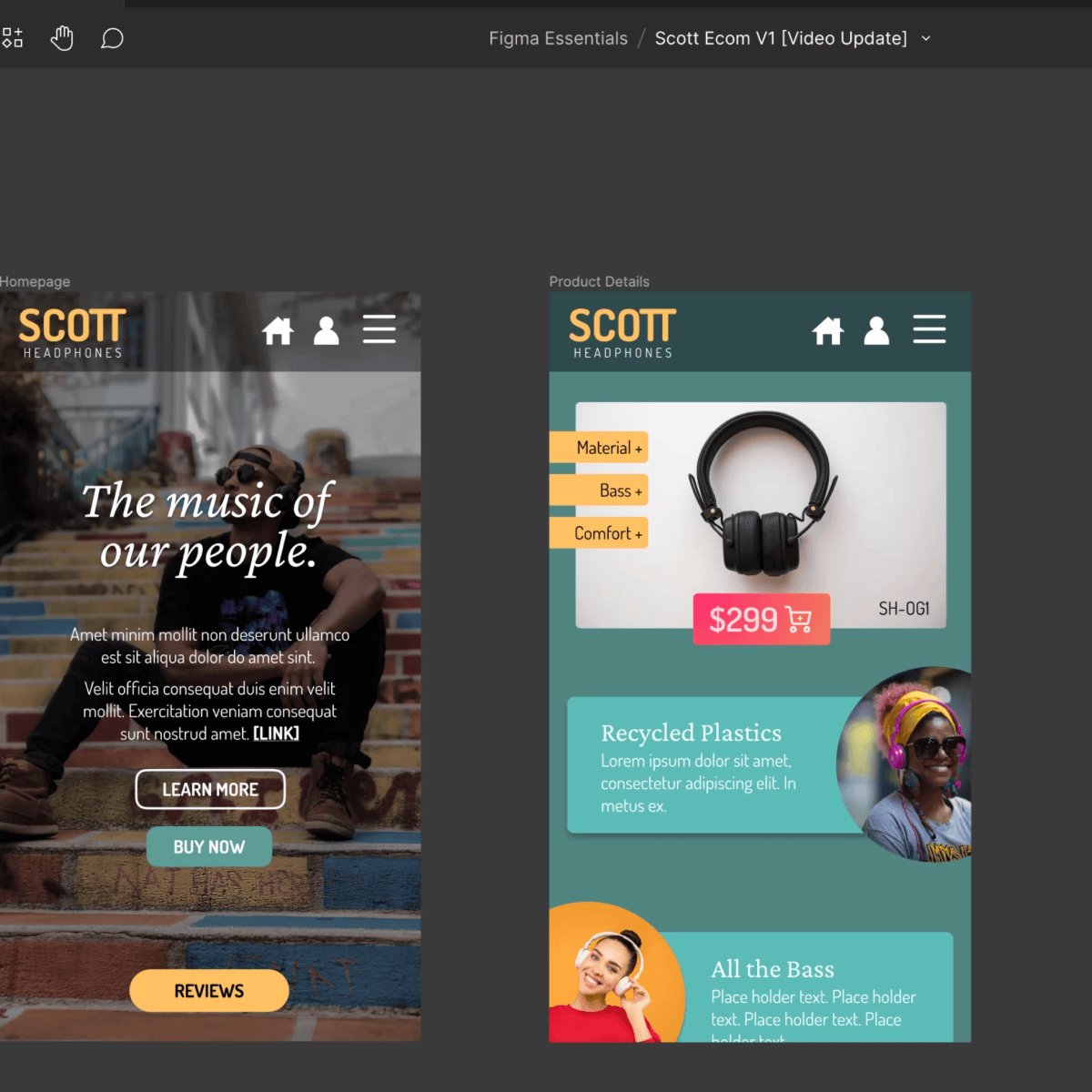 آموزش اساسيات طراحی UI UX در فیگما - بخش دوم: لایوت و کامپوننت‌ها