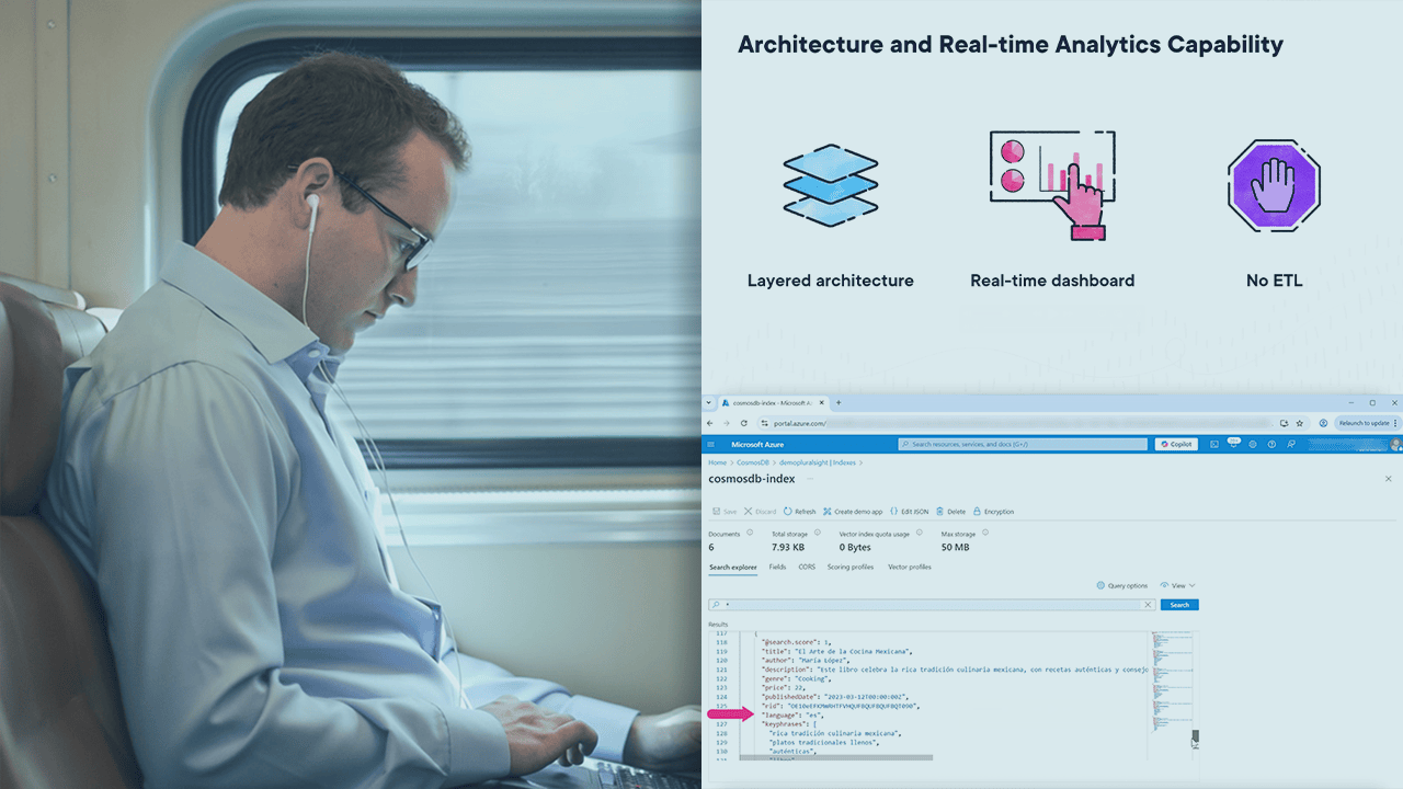 آموزش توسعه‌دهنده مایکروسافت Azure Cosmos DB (DP-420): یکپارچه‌سازی راهکارهای Azure Cosmos DB